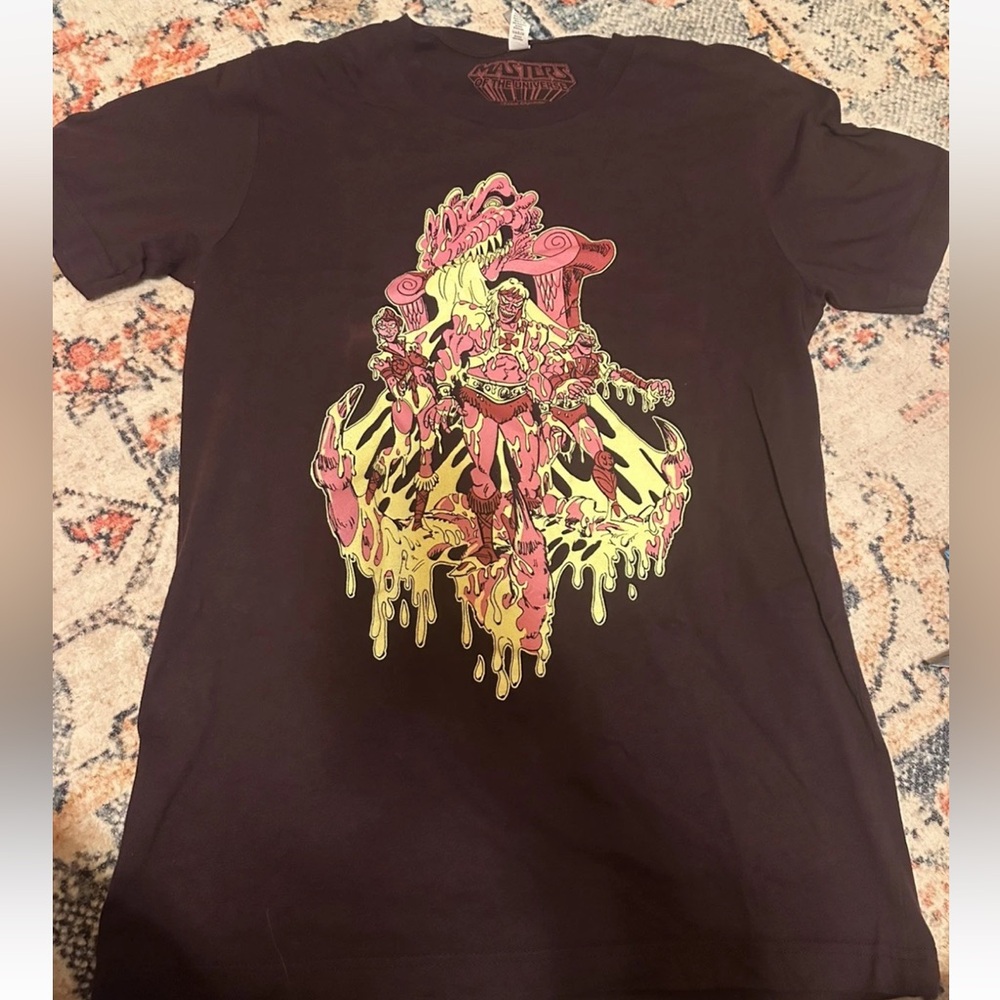 Masters of the Universe Revelation Adult Medium Shirt He-Man Evil Lyn Beast